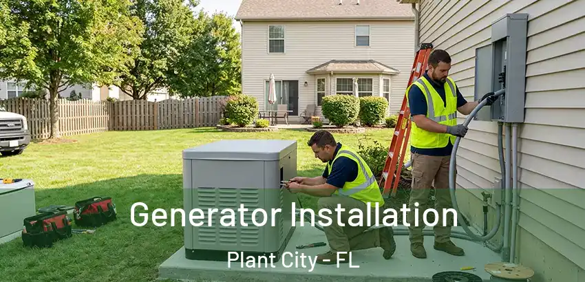  Generator Installation Plant City - FL