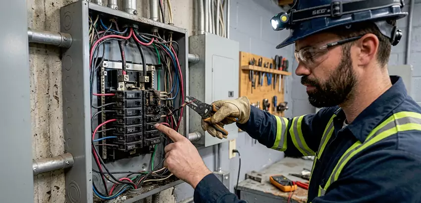 Breaker Box Short Circuit Repair in Plant City