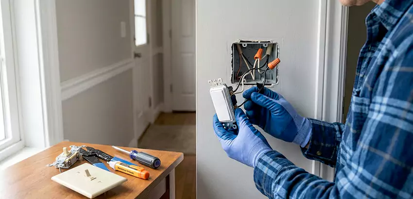 Motion Sensor Light Switch Replacement in Plant City