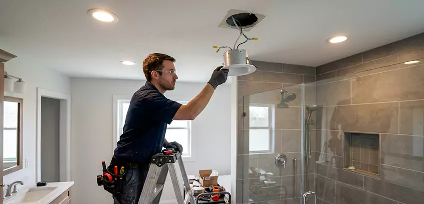 Bathroom and Shower Recessed Lighting Installation in Plant City