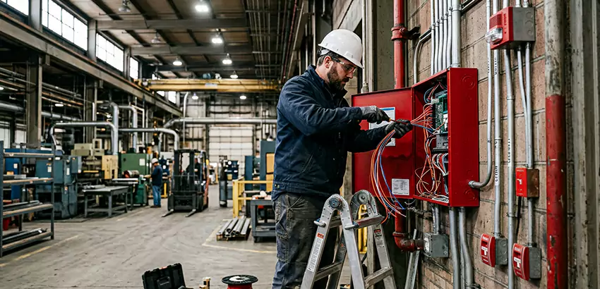 Industrial Fire Alarm Installation in Plant City