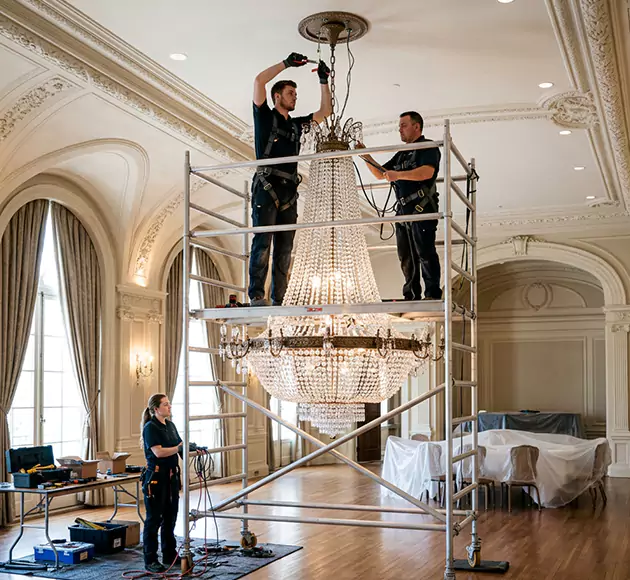 Professional Chandelier Installation: Your Local Fixture Team in Plant City, FL